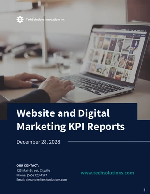 Free  Template: KPI Reports Template