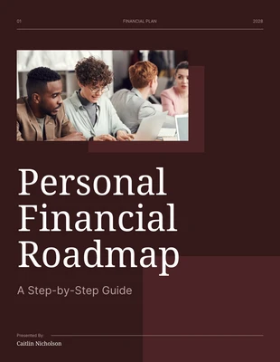 Free  Template: Luxury Financial Plan Template