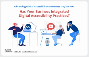 business accessible Template: Integration of Digital Accessibility For Businesses Presentation