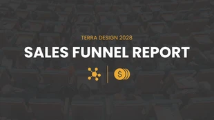 Free  Template: Sales Funnel Report Template