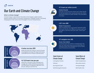 Free  Template: Earth Infographic Template