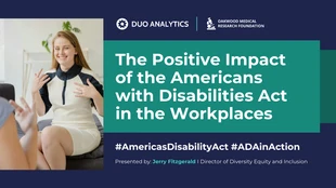 business accessible Template: Americans with Disabilities Act Company Presentation