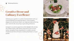 Cream Green and Brown Wedding Presentation - Page 4