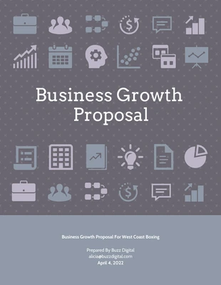 business  Template: Business Growth Consulting Proposal Template