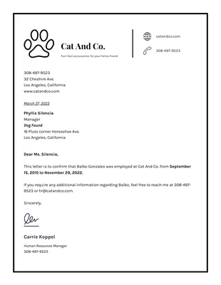 Free  Template: Corporate Letterhead