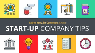 premium  Template: Start-Up Company Tips Presentation Template