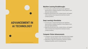 Grey And Yellow Minimalist Technology Presentation - Page 3