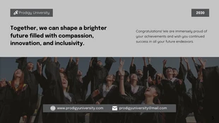 White Grey Simple Graduation Presentation - Page 5