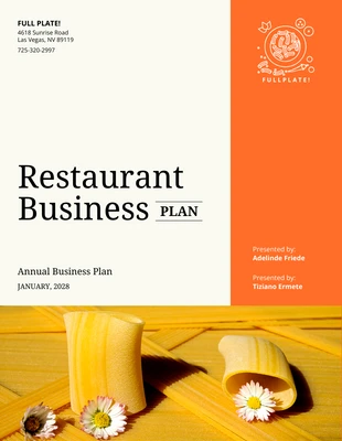 Free  Template: Italian Restaurant Business Plan