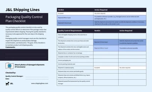 Free  Template: Quality Assurance Plan Template