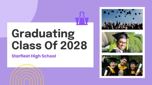 Free  Template: Graduation Slideshow Presentation Template