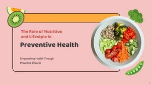 business  Template: Preventive Health Presentation Template