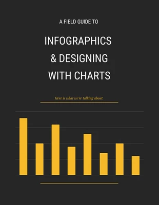 Free  Template: Infographics Desiging with Charts Template