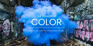 Free  Template: Power of Color 