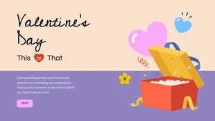 Free  Template: Valentines Day Presentation Template