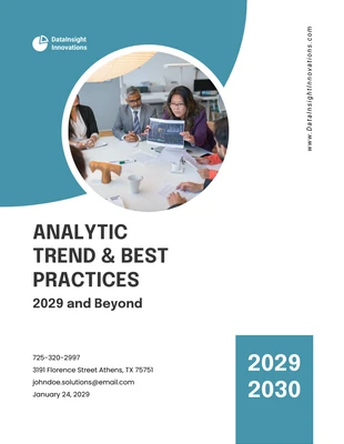 Free  Template: Analytics Future Trends Best Practices Report Template