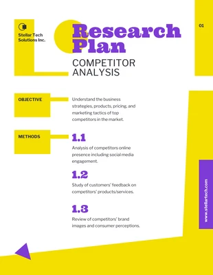 Free  Template: Retro Research Plan Template