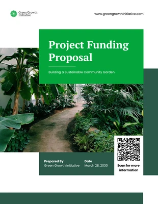 business  Template: Project Funding Proposal Template