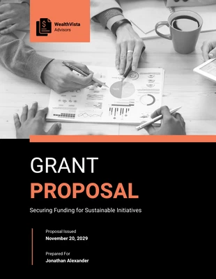 premium  Template: Simple Grant Proposal Template