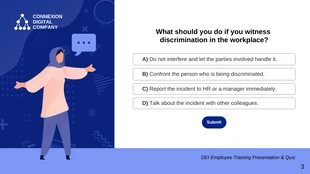 DEI Training for Employees Quiz Presentation - Page 3