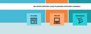 business  Template: Strategic Sales Planning Services Facebook Banner