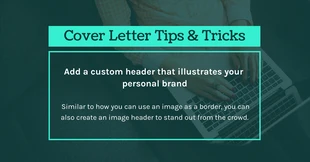 Free  Template: Cyan Custom Header Facebook Post