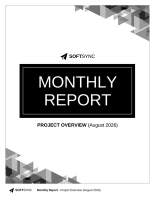 business  Template: Professional Report Template