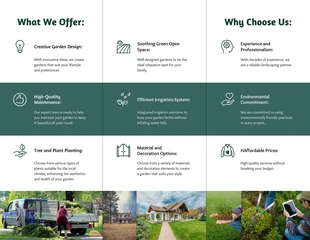 Residential Landscaping Services Brochure - Page 2