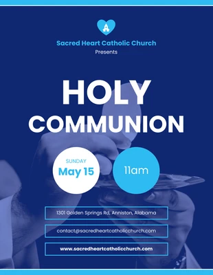 premium  Template: Catholic Church Flyer Template