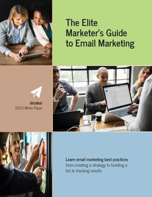 business  Template: Email Marketing White Paper Template