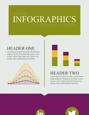 Free  Template: Vibrant Infographic Template