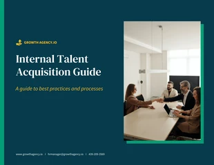 business  Template: Internal Talent Acquisition Handbook Template