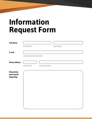 premium  Template: Simple Request Form Template