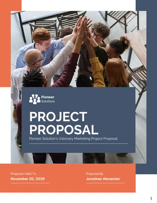 premium  Template: Modern Project Proposal Template