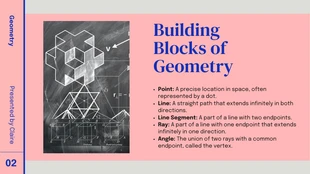 Bright Color Geometry Lesson Math Presentation - Page 2