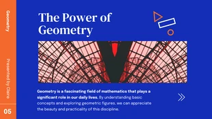 Bright Color Geometry Lesson Math Presentation - Page 5