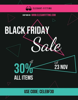 premium  Template: Black Friday Flyer Template