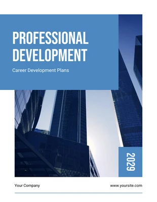 Free  Template: Modern Business Development Plan Template