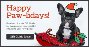 premium  Template: Holiday Gift Guide Facebook Post