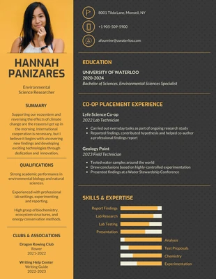 premium  Template: Engaging College Student Resume Template