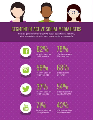 premium  Template: Market Segment Infographic Template