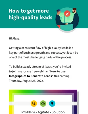 premium  Template: High Quality Leads Mobile Email Newsletter Template