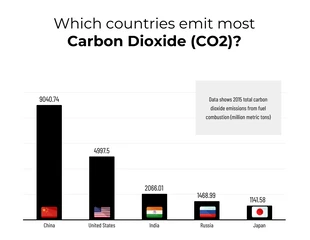 Free  Template: CO2 Emissions Scientific Bar Chart Template