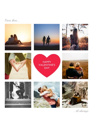 Free  Template: Photography Valentine's Day Card