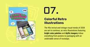 Free  Template: Retro Trend 2023 LinkedIn Post