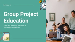 Free  Template: Tradewind Group Project Education Presentation Template