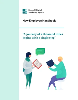 premium  Template: Simple Employee Handbook Template