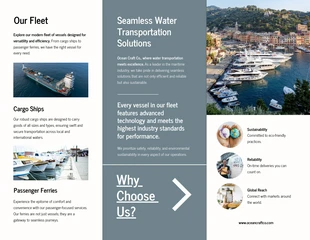 Water Transportation Services Brochure - Page 2