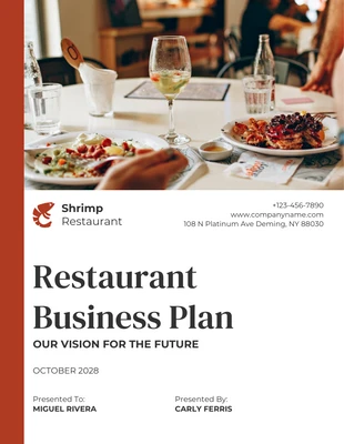 Free  Template: Restaurant Succession Plan Template