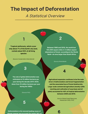 Free  Template: Simple Tree Infographic Template